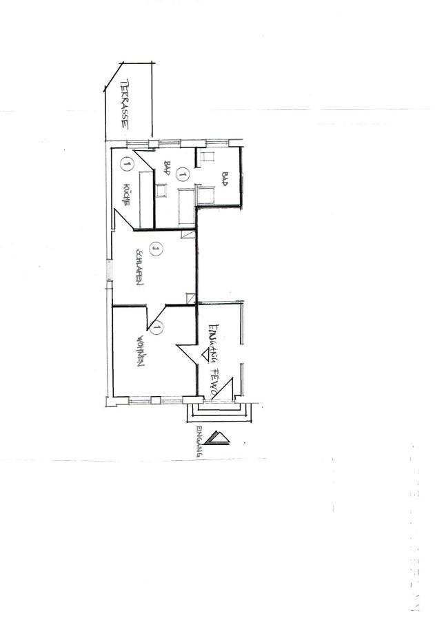 Ferienwohnung Schoenwaelder Mit Kleiner Terrasse Und Wall Box Buxtehude Exterior photo